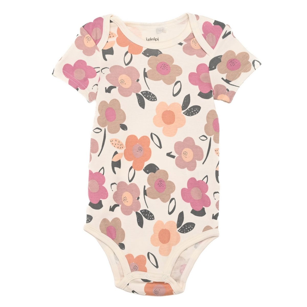 YAMP - Bodie para Bebé niña Pack de 5 unidades de Algodón Yamp