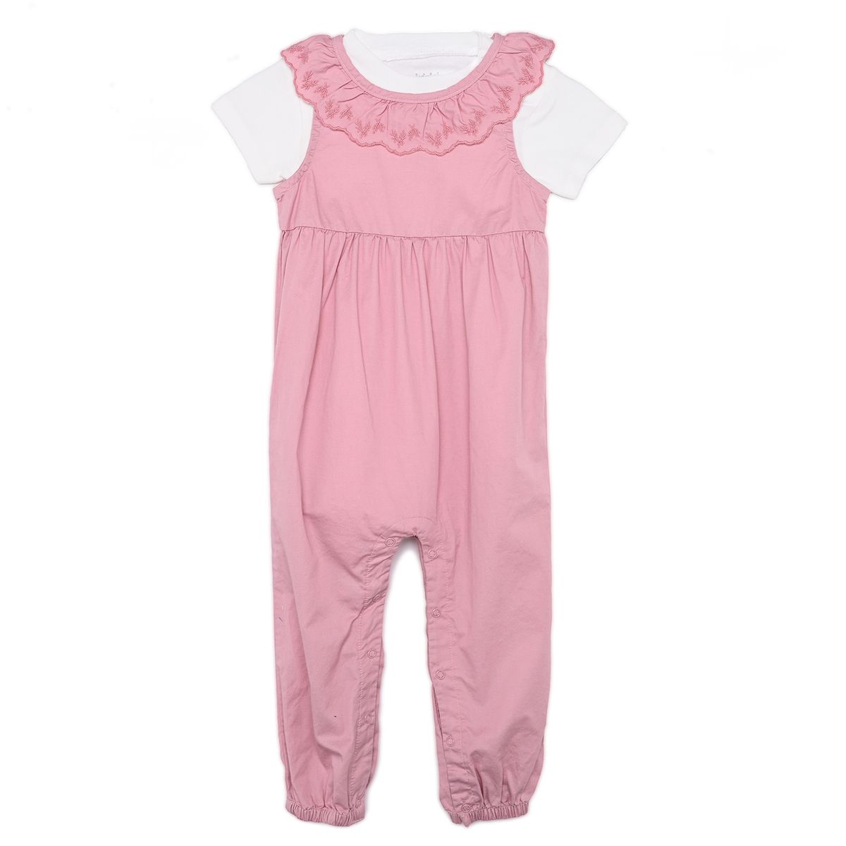 YAMP - Conjunto Enterizo + Body manga corta para Bebé niña en Algodón Yamp