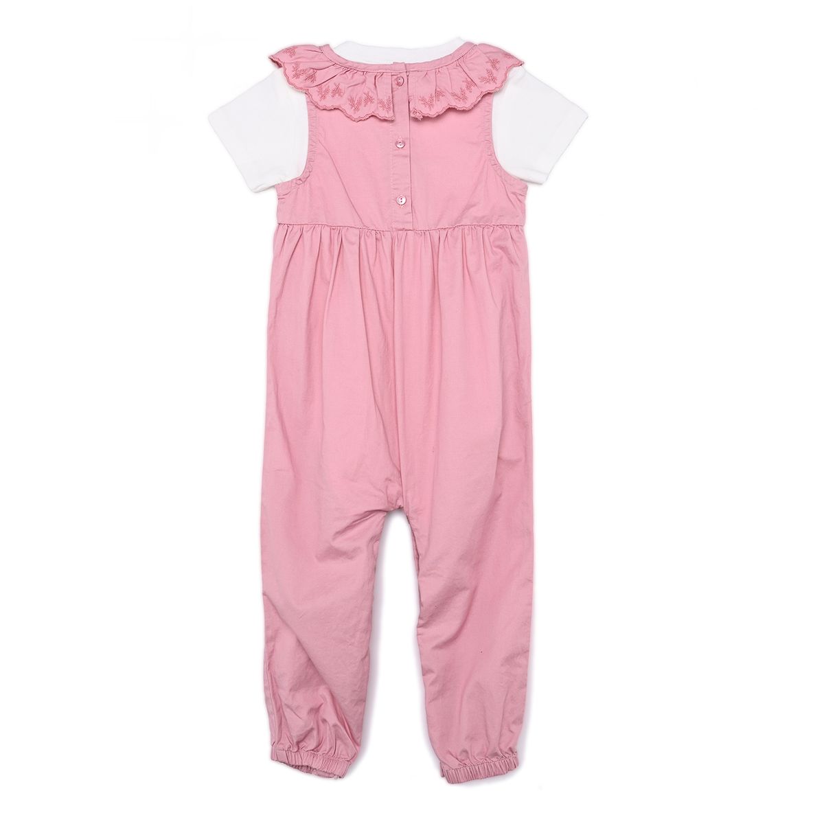 YAMP - Conjunto Enterizo + Body manga corta para Bebé niña en Algodón Yamp