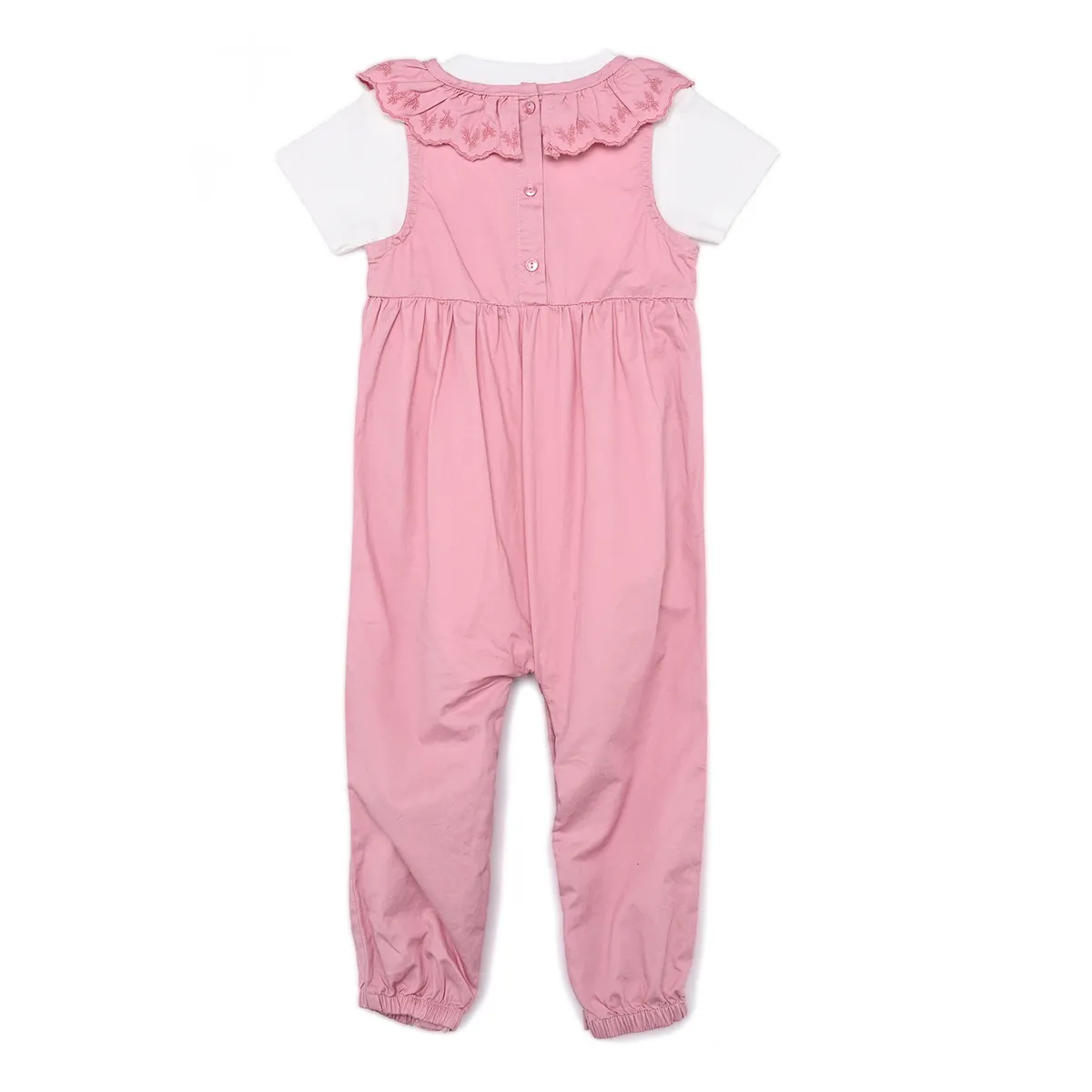 YAMP - Conjunto Enterizo + Body manga corta para Bebé niña en Algodón Yamp