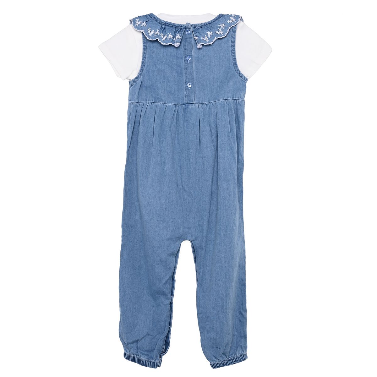 YAMP - Conjunto Enterizo + Body manga corta para Bebé niña en Algodón Yamp