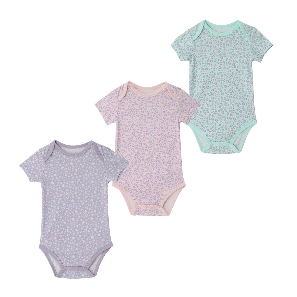 YAMP - Bodies para Bebé niña Pack de 3 unidades de Algodón Yamp