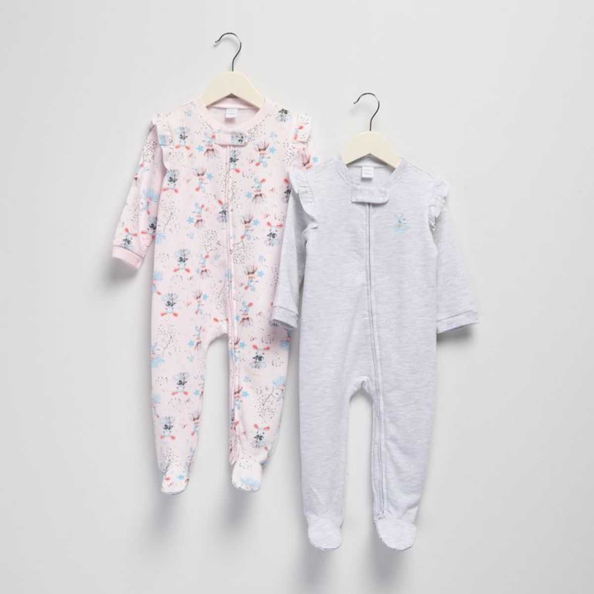 YAMP - Pijama para Bebé niña Pack de 2 unidades de Algodón Yamp