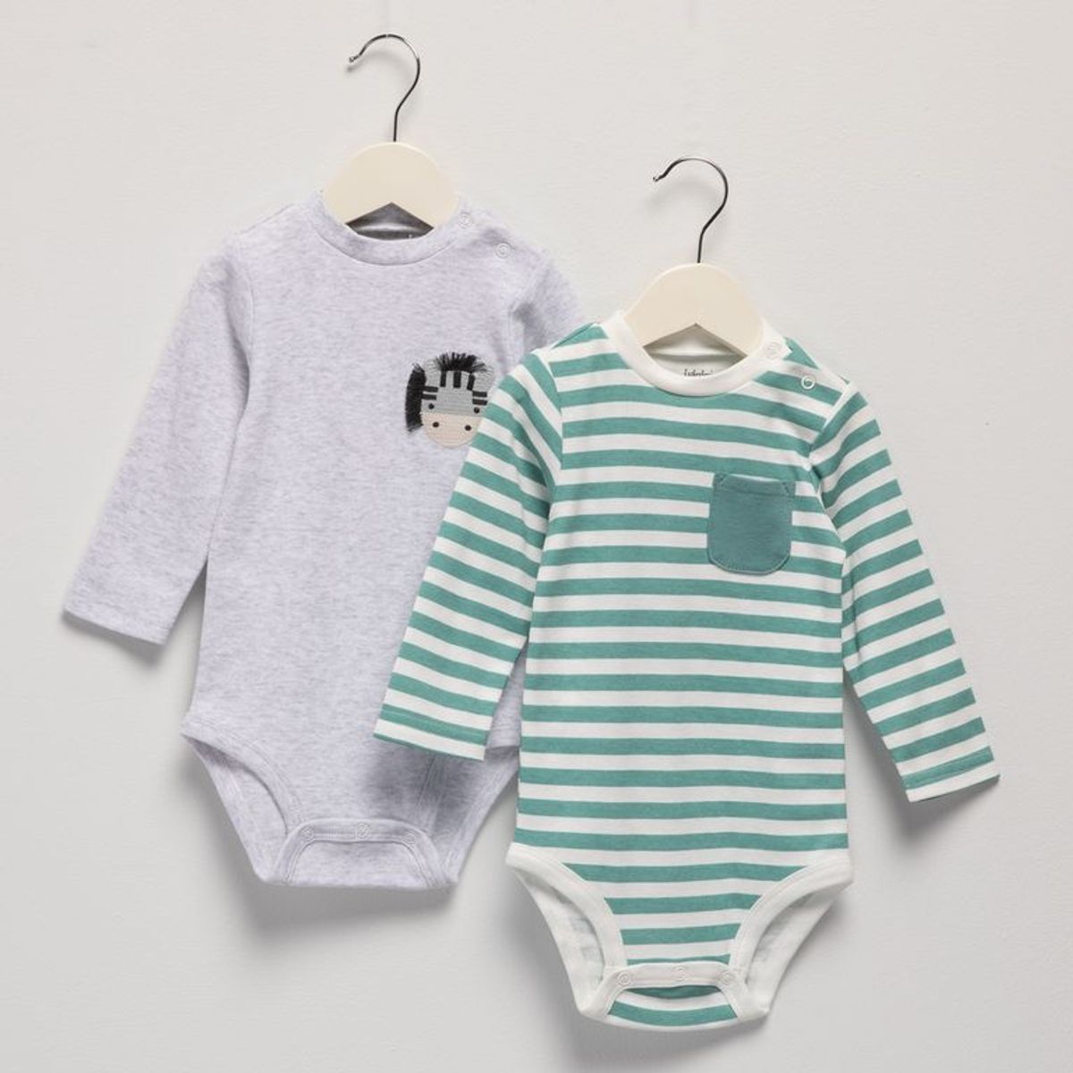 YAMP - Bodie para Bebé niño Pack de 2 unidades de Algodón Yamp