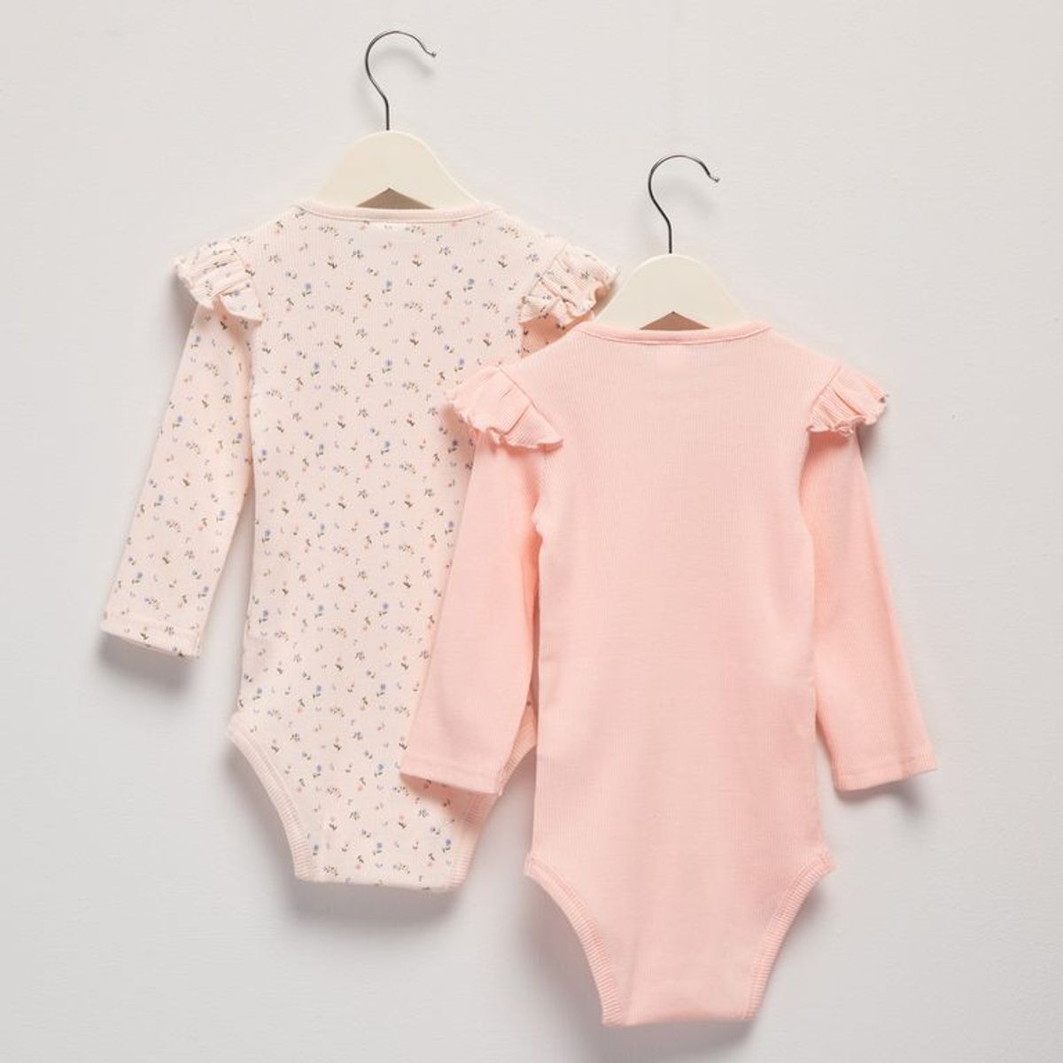 YAMP - Bodie para Bebé niña Pack de 2 unidades Con cuello de Algodón Yamp