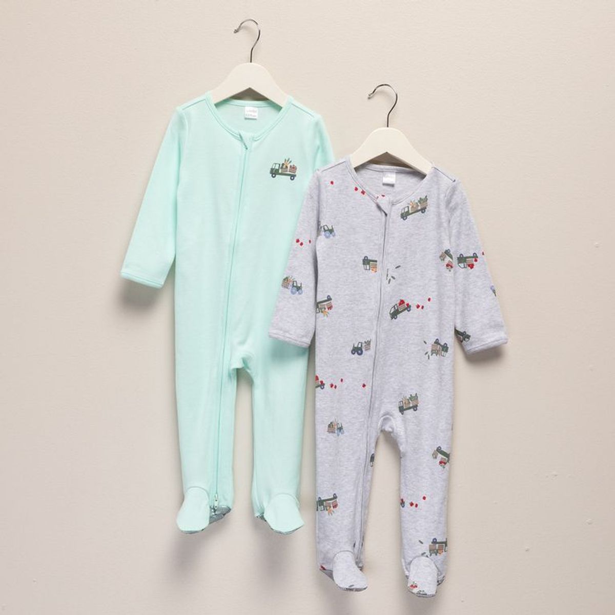 YAMP - Pijama para Bebé niño Pack de 2 unidades de Algodón Yamp