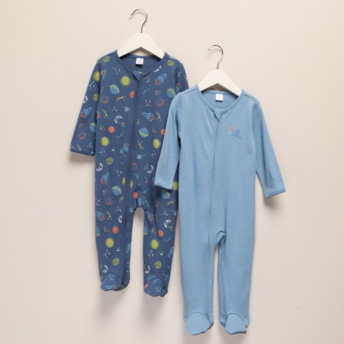 YAMP - Pijama para Bebé niño Pack de 2 unidades de Algodón Yamp