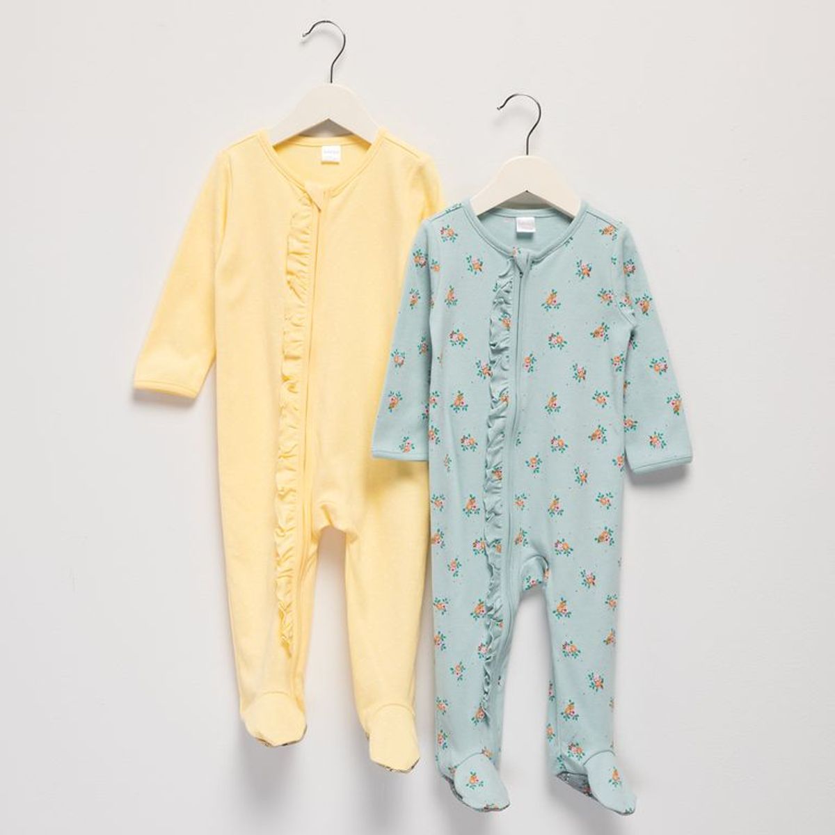YAMP - Pijama para Bebé niña Pack de 2 unidades de Algodón Yamp