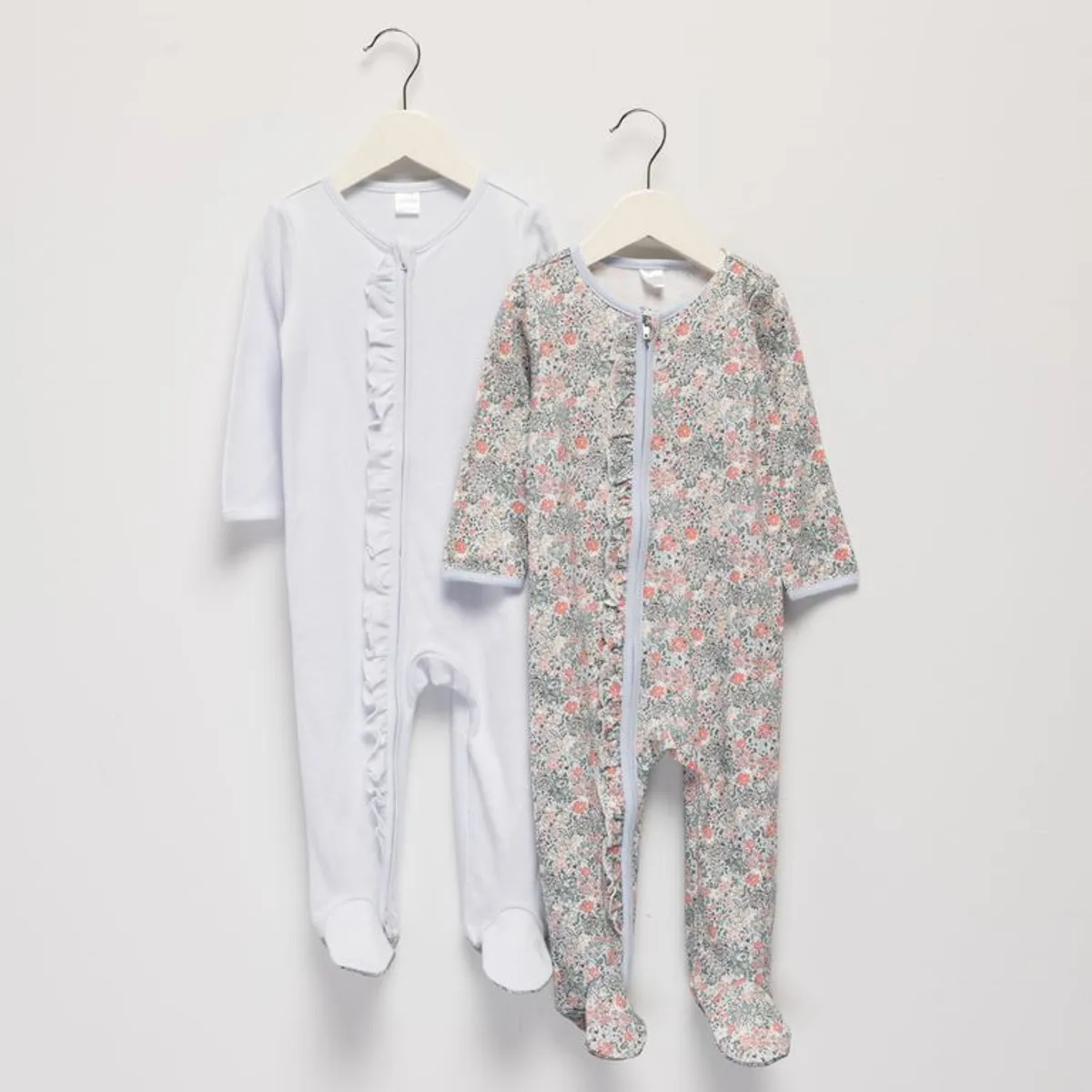 YAMP - Pijama para Bebé niña Pack de 2 unidades de Algodón Yamp