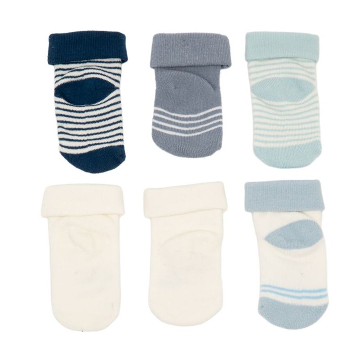 YAMP - Pack de 6 Medias Unisex bebés con Estampado Cortas Yamp