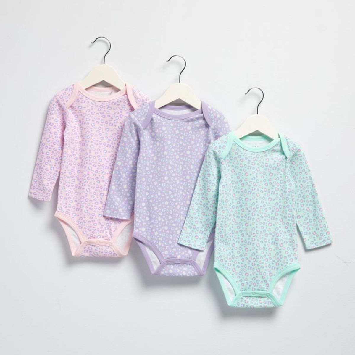 YAMP - Bodie para Bebé niña Pack de 3 unidades de Algodón Yamp