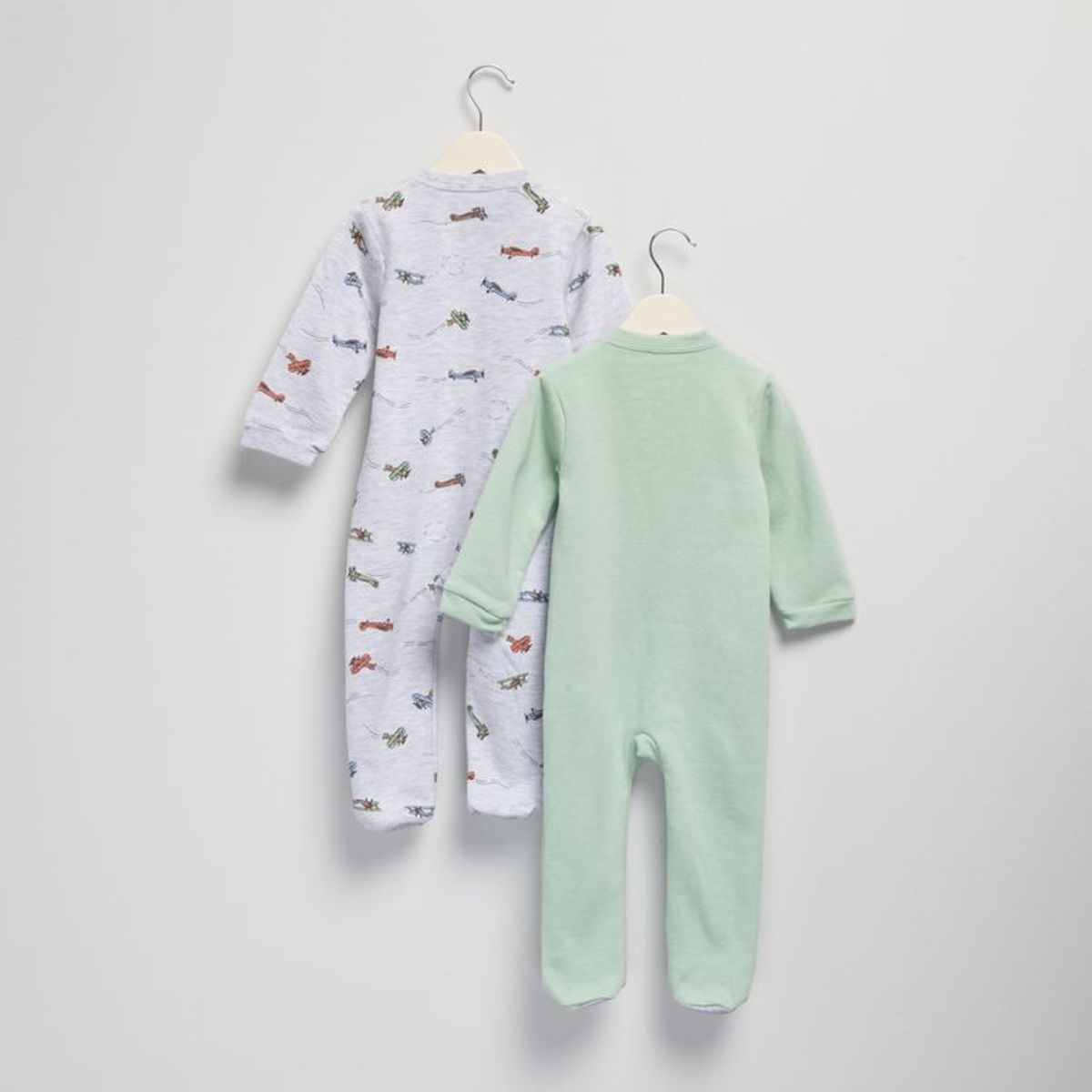 YAMP - Pijama para Bebé niño Pack de 2 unidades Manga larga de Algodón Yamp