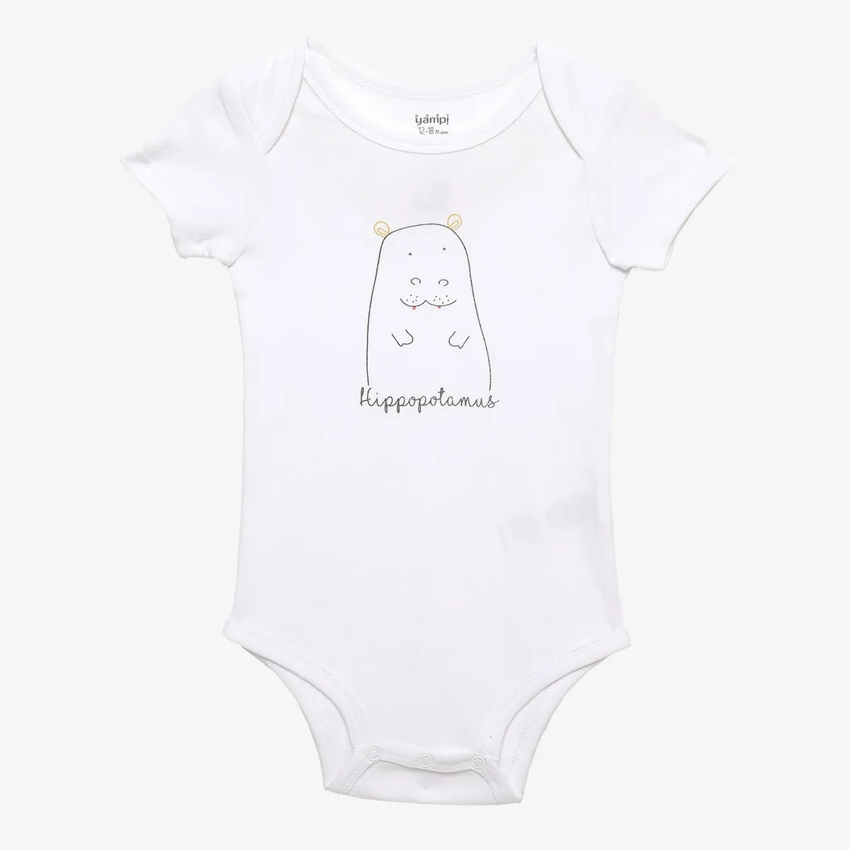 YAMP - Bodie para Bebé niño Pack de 5 unidades de Algodón Yamp