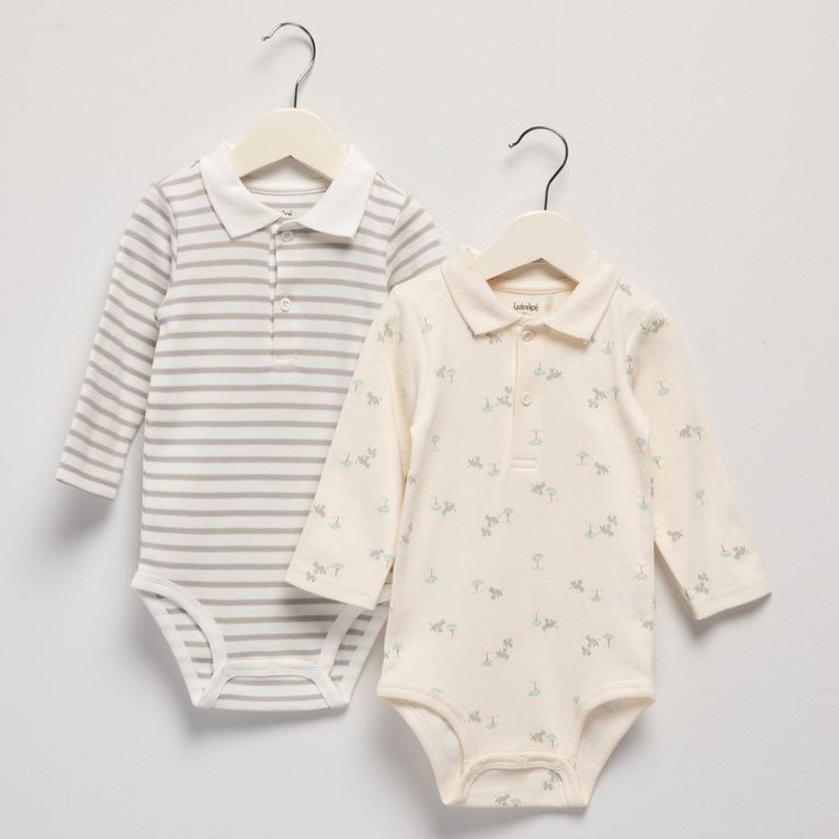 YAMP - Bodies para Bebé niño Pack de 2 unidades de Algodón Yamp