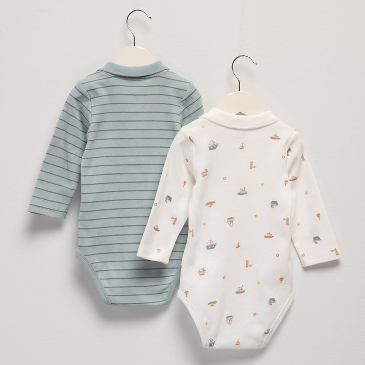 YAMP - Bodies para Bebé niño Pack de 2 unidades de Algodón Yamp