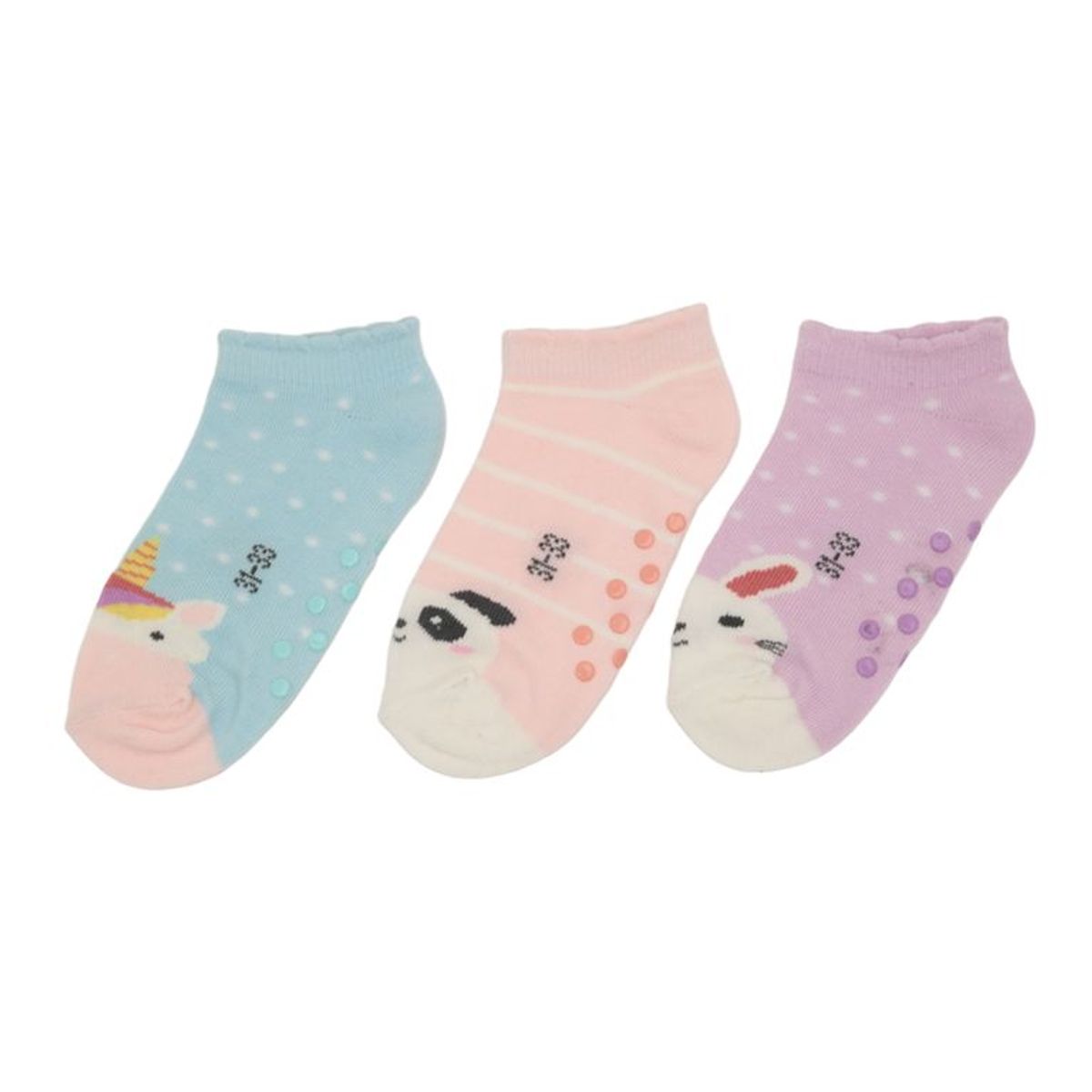 YAMP - Medias para Niña Corto Pack de 3 Yamp