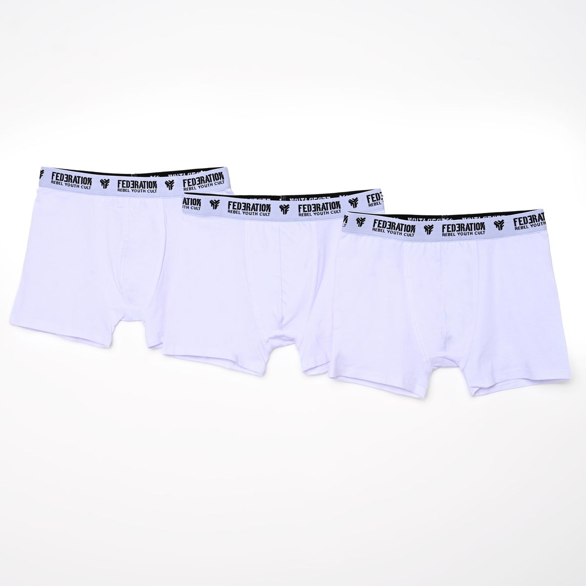 FEDERATION - Boxers para Niño Pack de 3 unidades de Algodón Federation