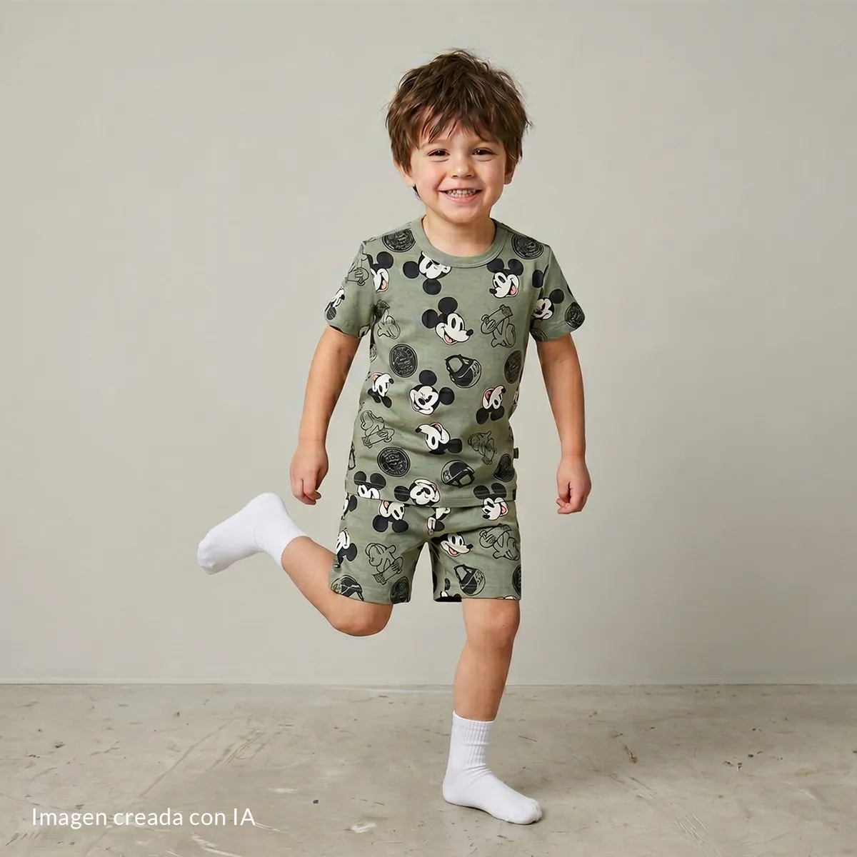 STD CHARACTERS - Conjunto de Pijama para Niño en Algodón STD Characters