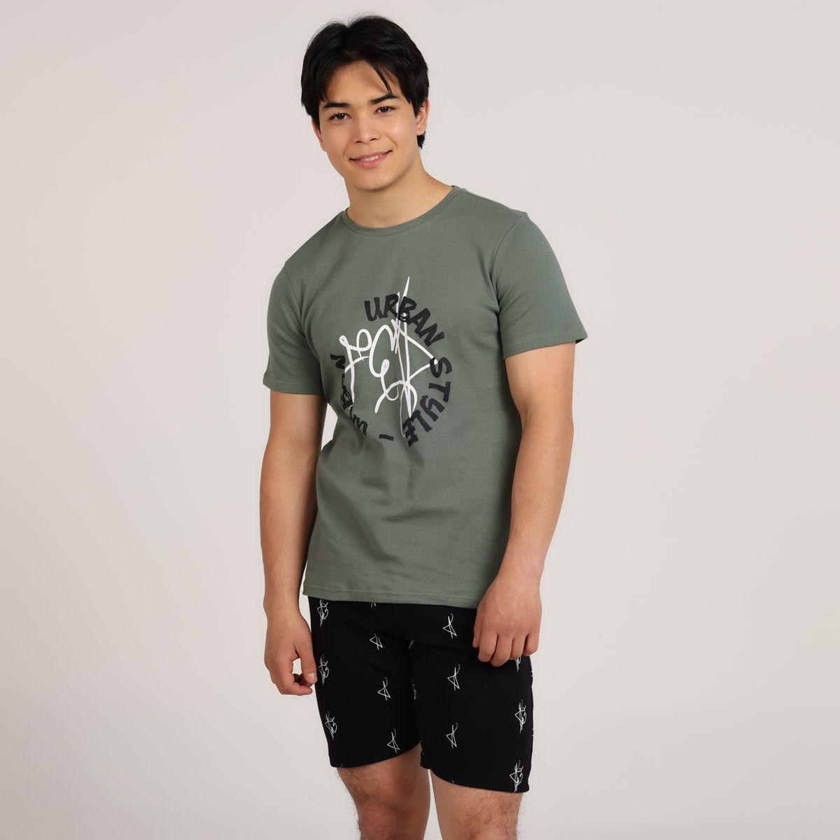 FEDERATION - Pijama Cintura elásticada para Niño 2 piezas con Estampado Manga corta de Algodón Federation