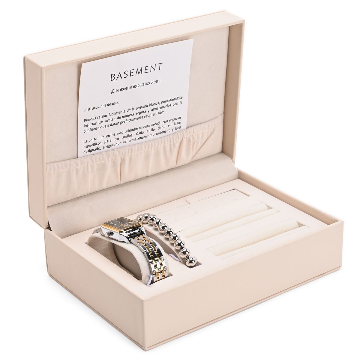 BASEMENT - Reloj Basement Silver