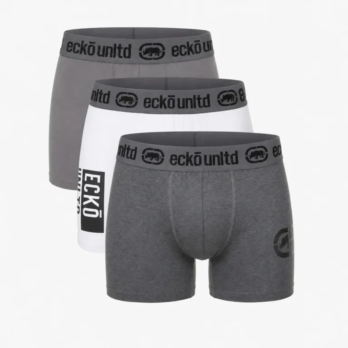 ECKO - Boxers Para Niño Pack de 3 unidades de Algodón Ecko