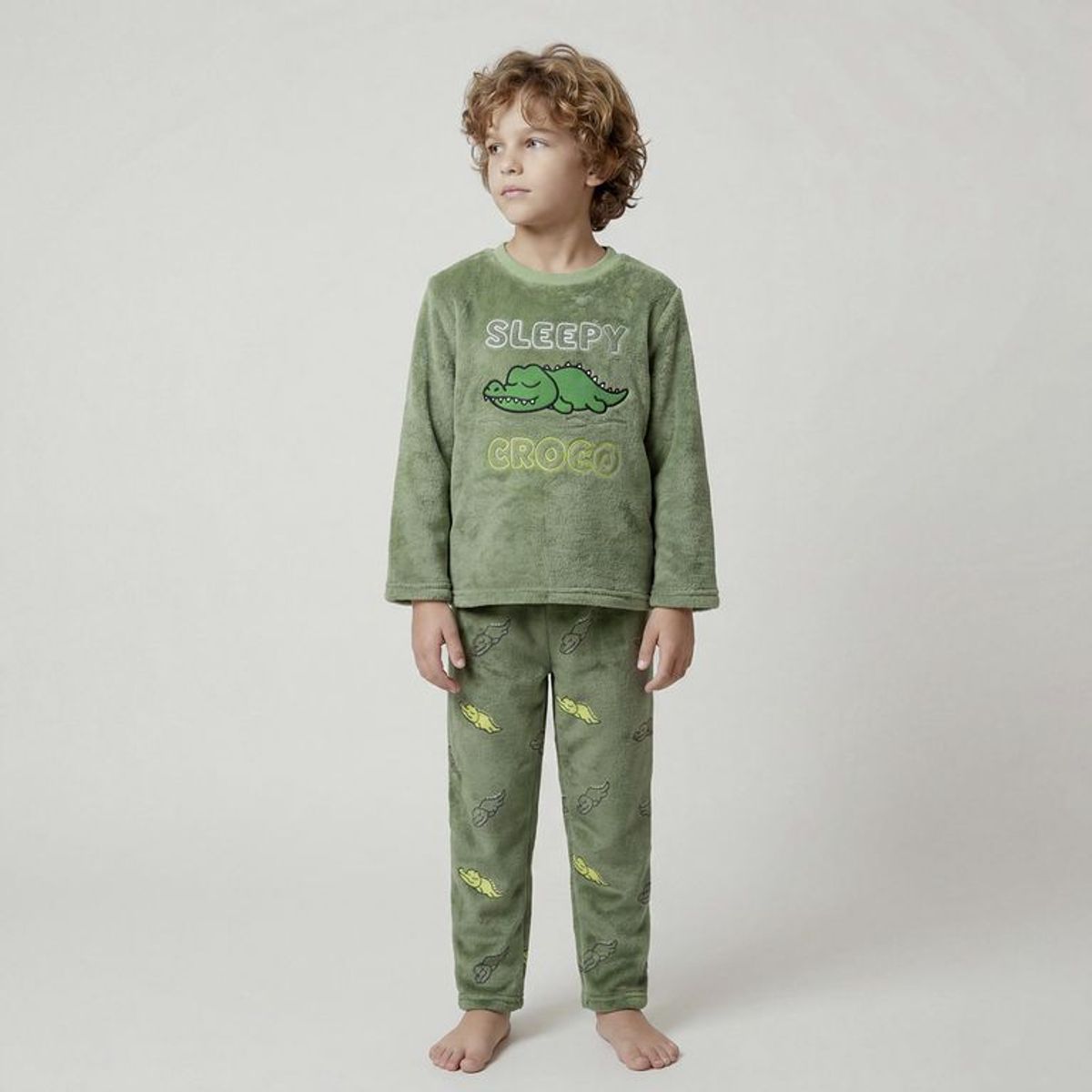 YAMP - Conjunto de Pijama para Niño con Estampado Manga larga Yamp