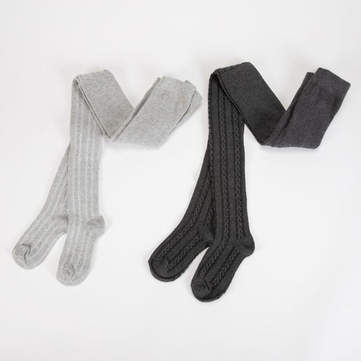 ELV - Medias pantalón para Niña Pack de 2 unidades de Algodón Elv