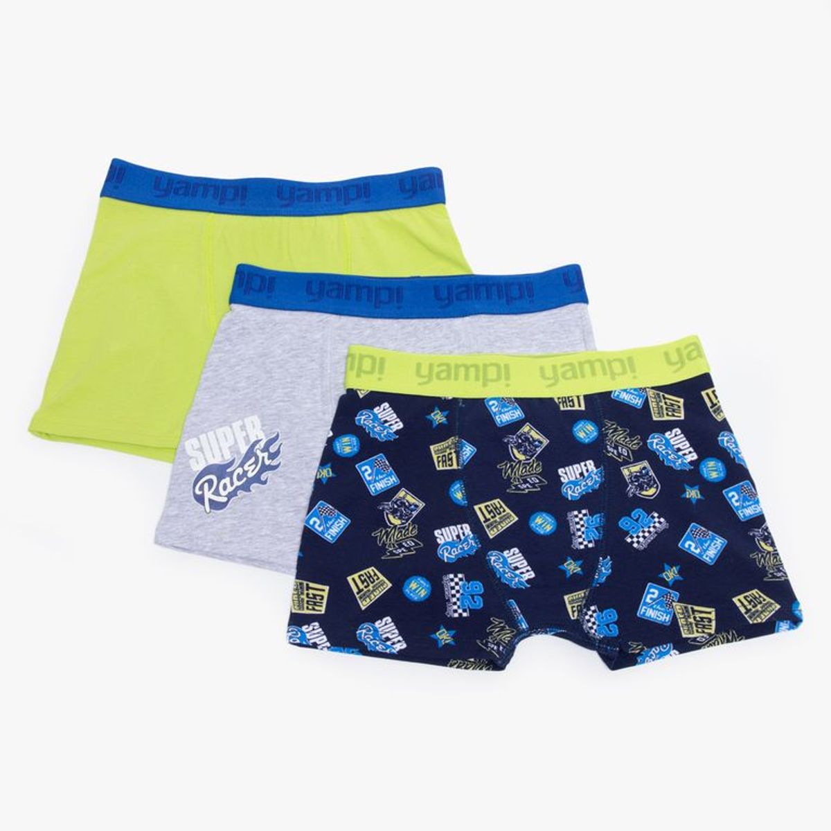 YAMP - Boxers para Niño Pack de 3 unidades de Algodón Yamp