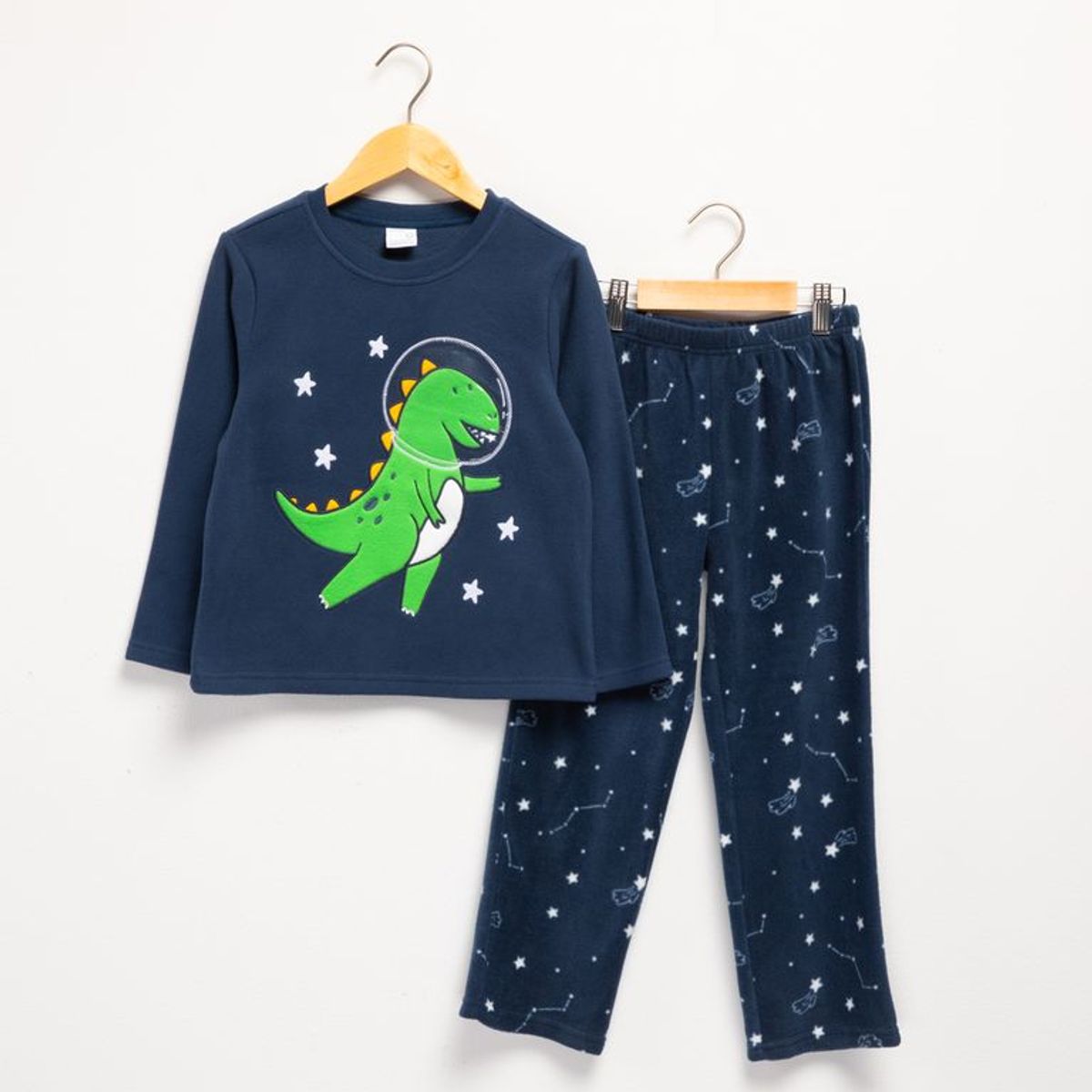 YAMP - Pijama Cintura elásticada para Niño 2 piezas con Estampado Manga larga Yamp