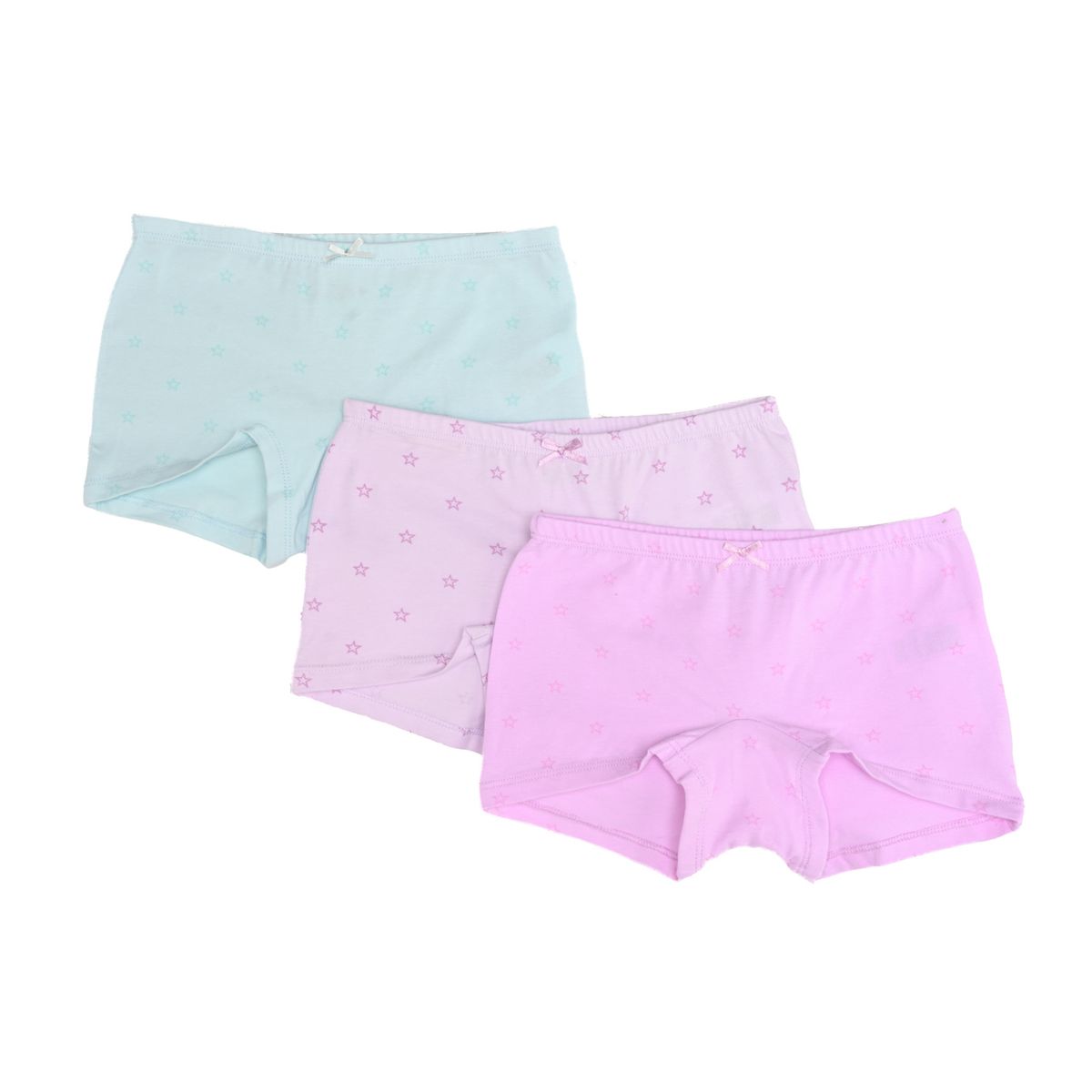 ELV - Boxers para Niña Pack de 3 unidades de Algodón Elv