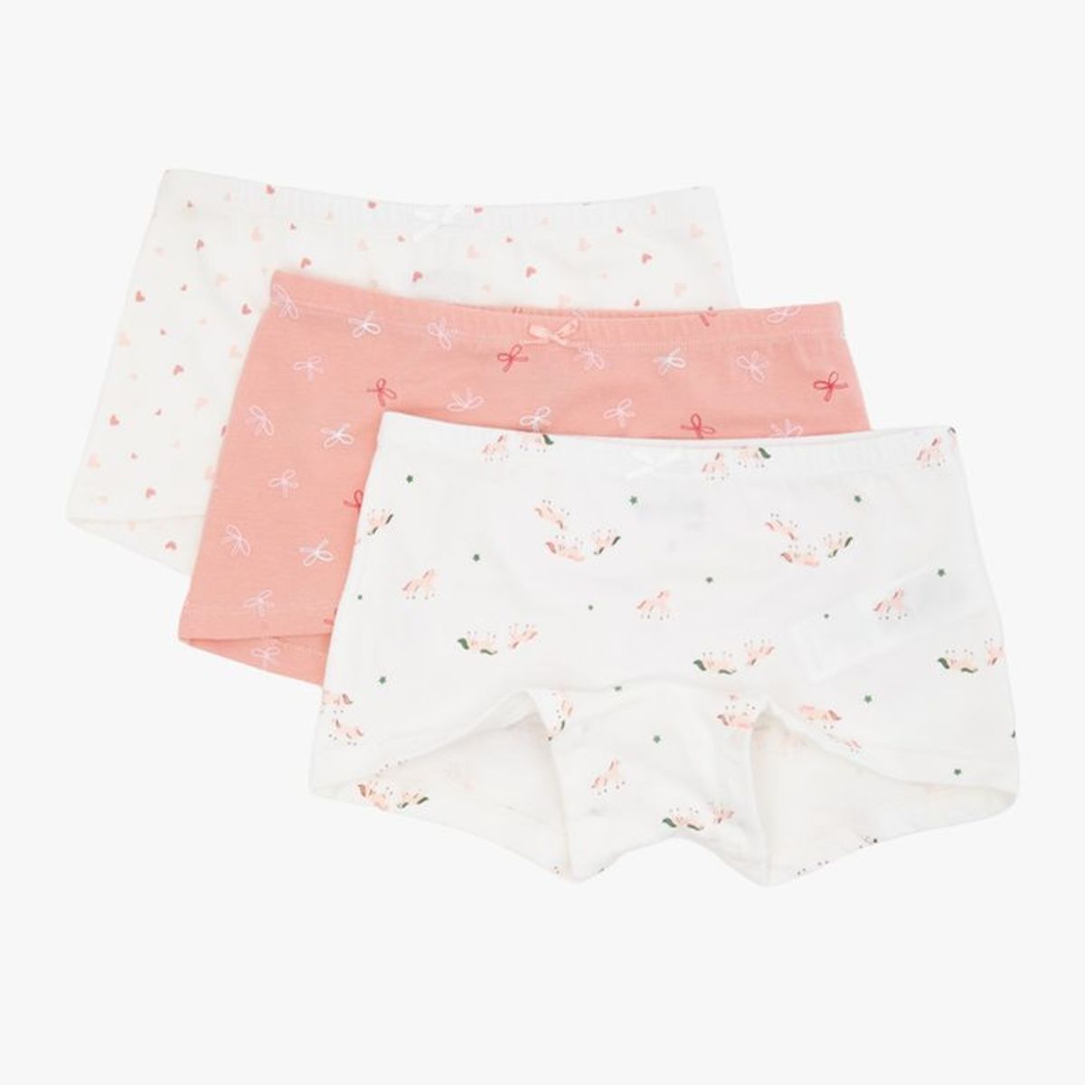 YAMP - Boxers para Niña Pack de 3 unidades de Algodón Yamp
