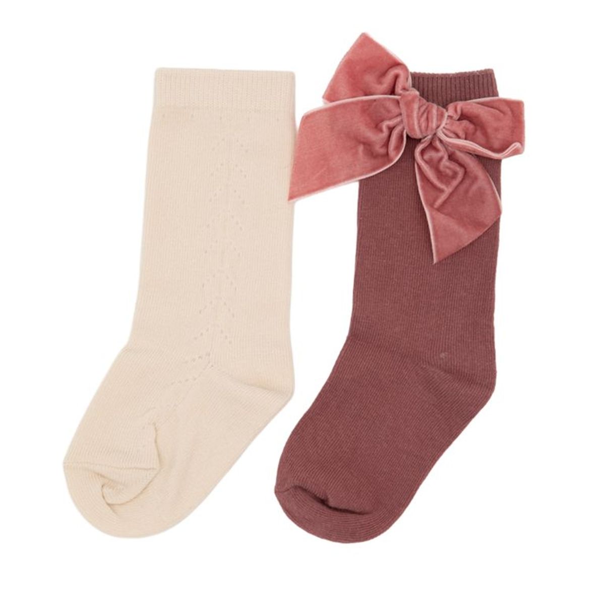 CONIGLIO - Medias para Niña Pack de 2 unidades de Algodón Coniglio