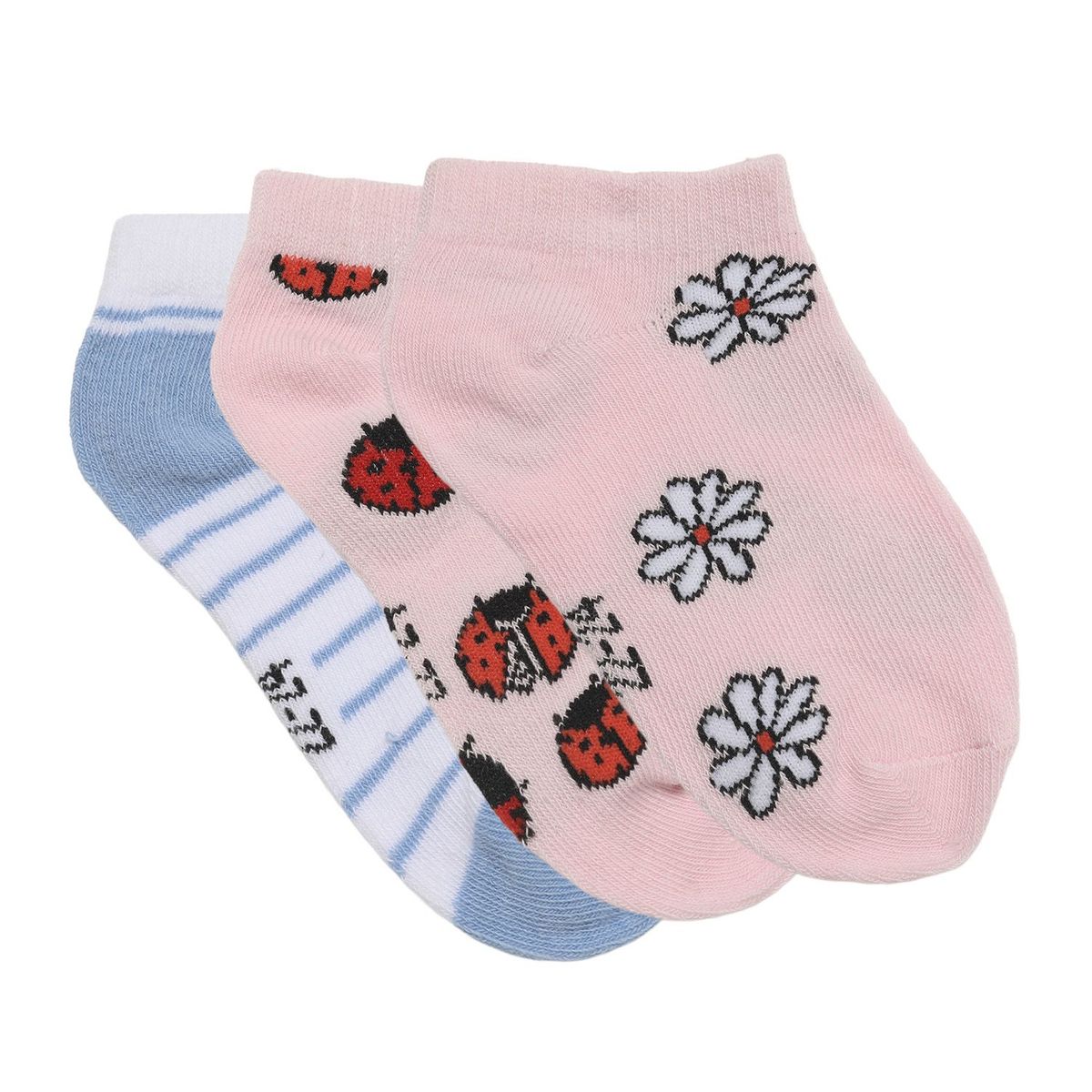 YAMP - Medias para Niña Corto Pack de 3 Yamp