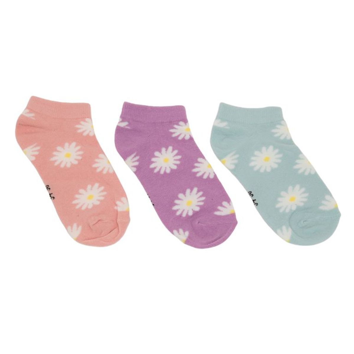 ELV - Medias para Niña Corto Pack de 3 Elv