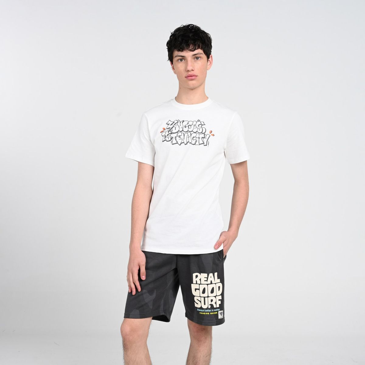 FEDERATION - Camiseta para Niño con Estampado de Algodón Federation