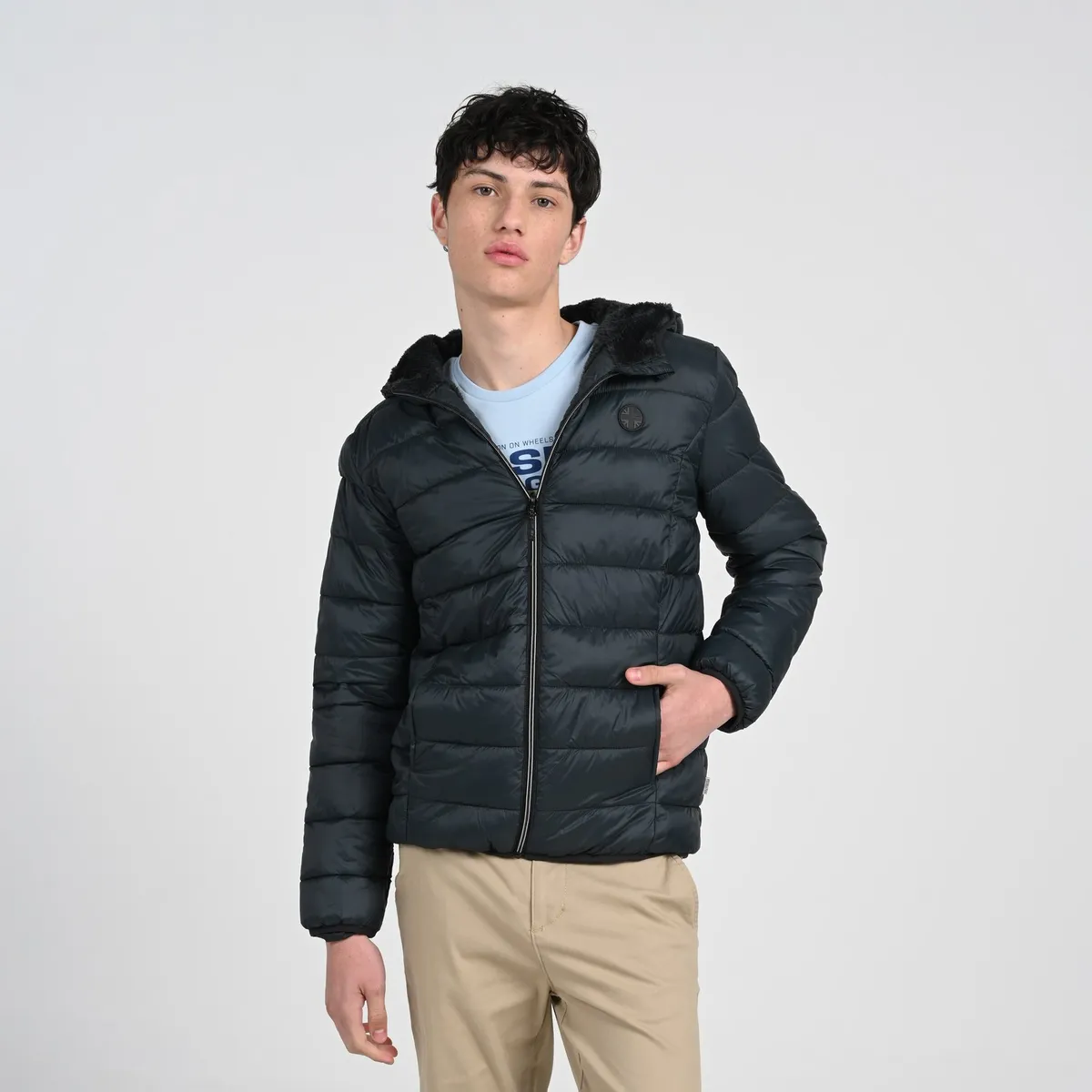 FEDERATION - Chaqueta Con capucha para Niño Acolchado Federation