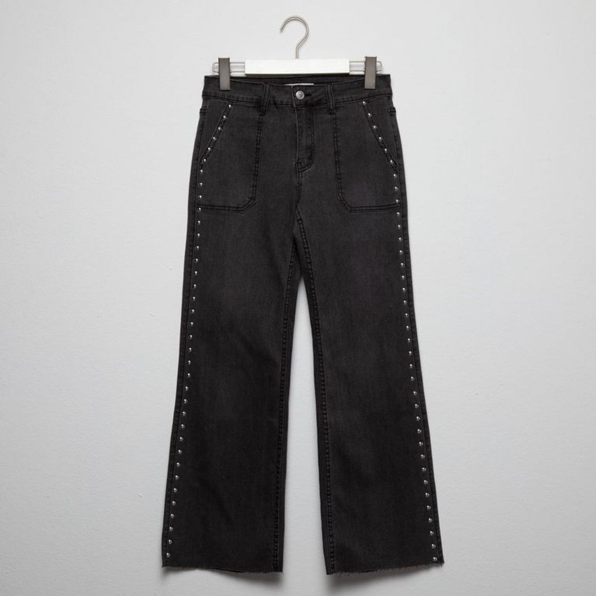 ELV - Jean para Niña con Taches de Algodón Elv