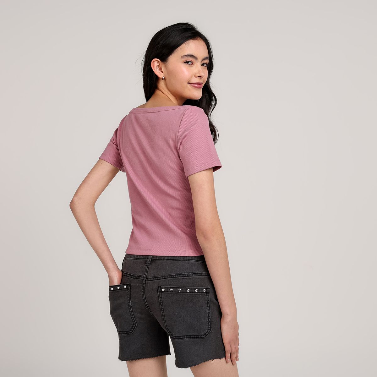 ELV - Short para Niña de Algodón Elv
