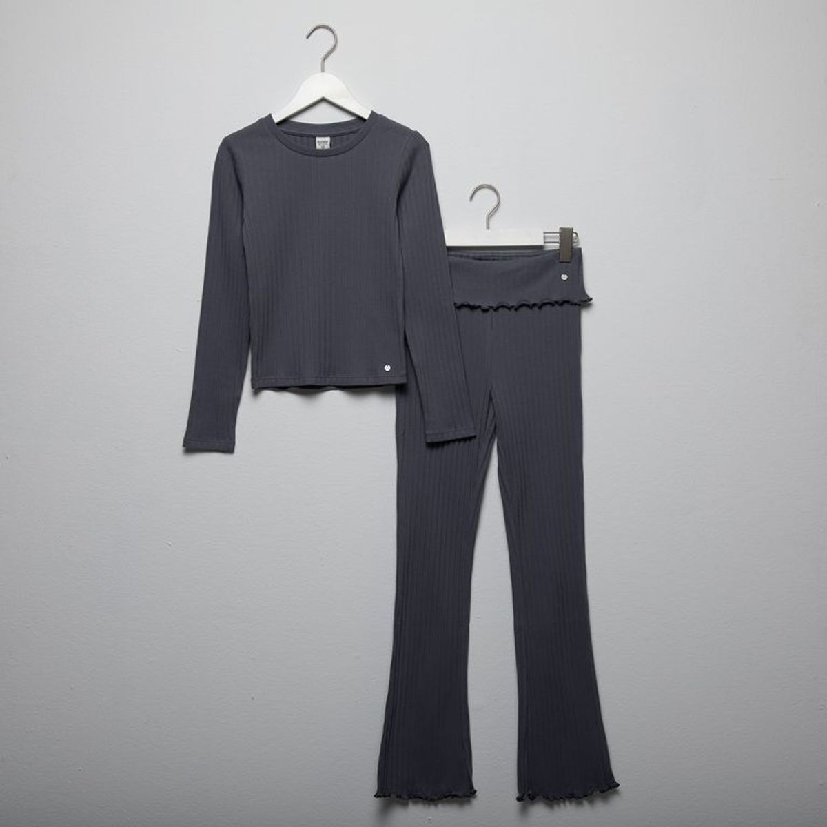 ELV - Sets Pantalón + Camiseta manga larga para Niña en Algodón Elv