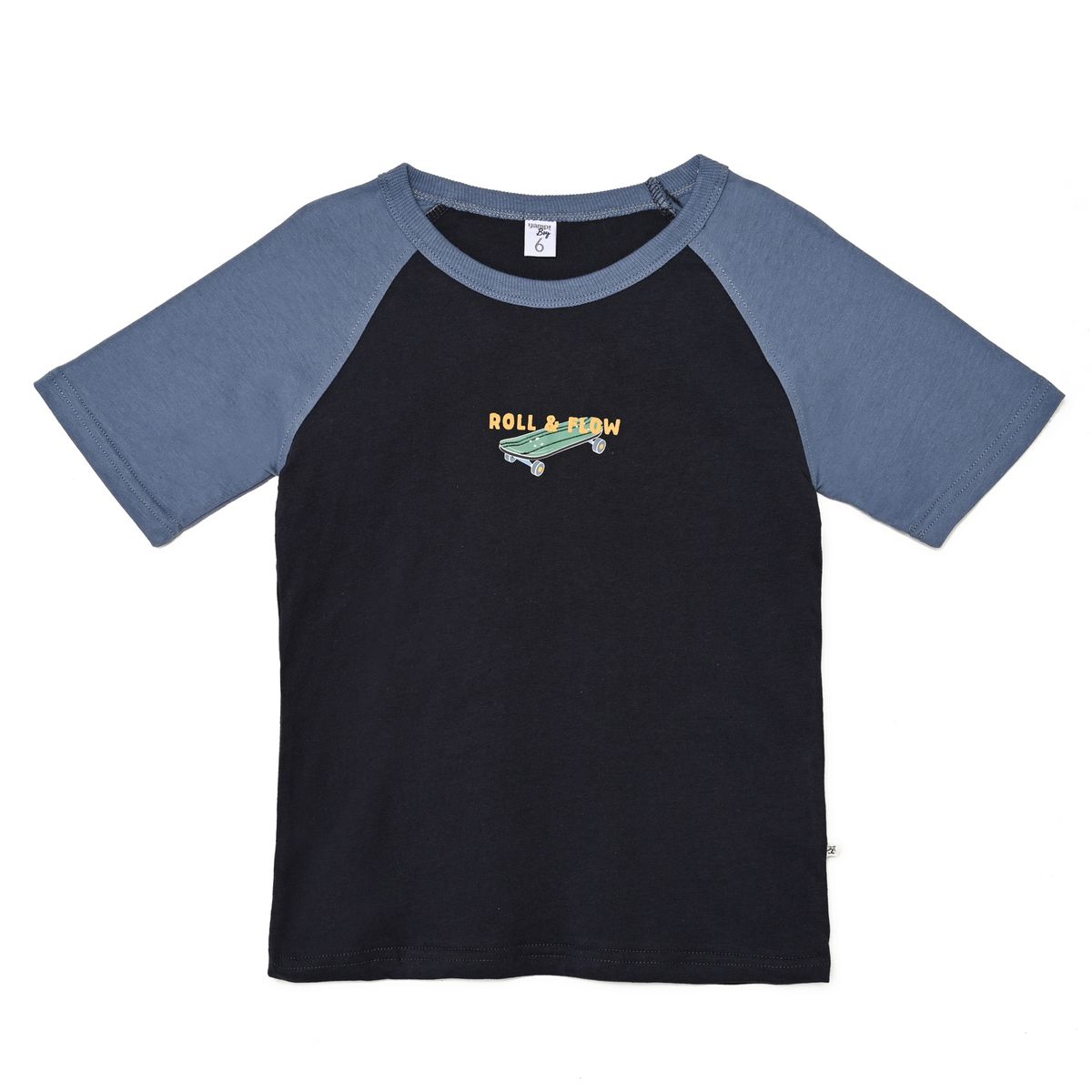 YAMP - Camiseta para Niño con Estampado  Manga corta de Algodón Yamp