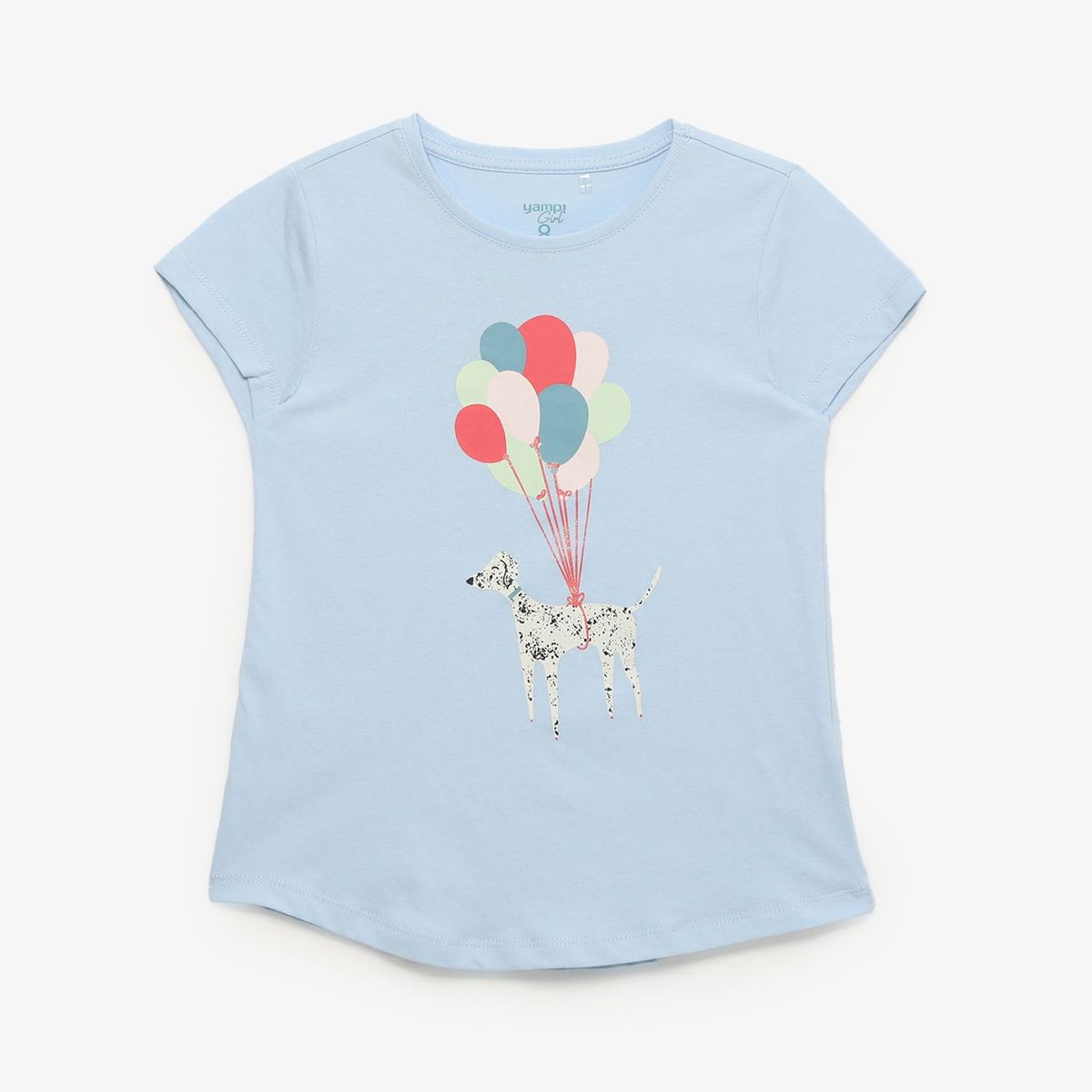 YAMP - Camiseta para Niña de Algodón Yamp