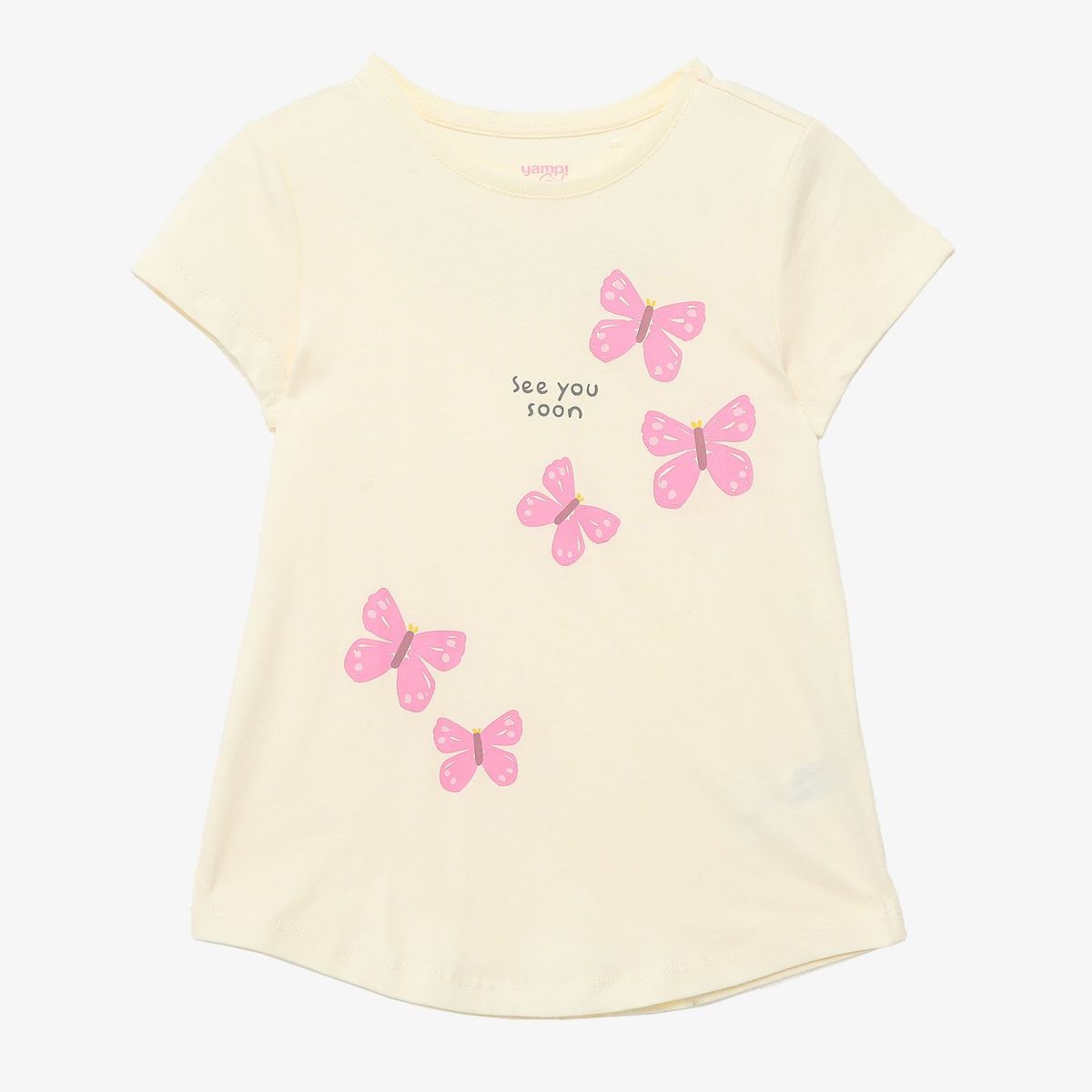 YAMP - Camiseta para Niña de Algodón Yamp