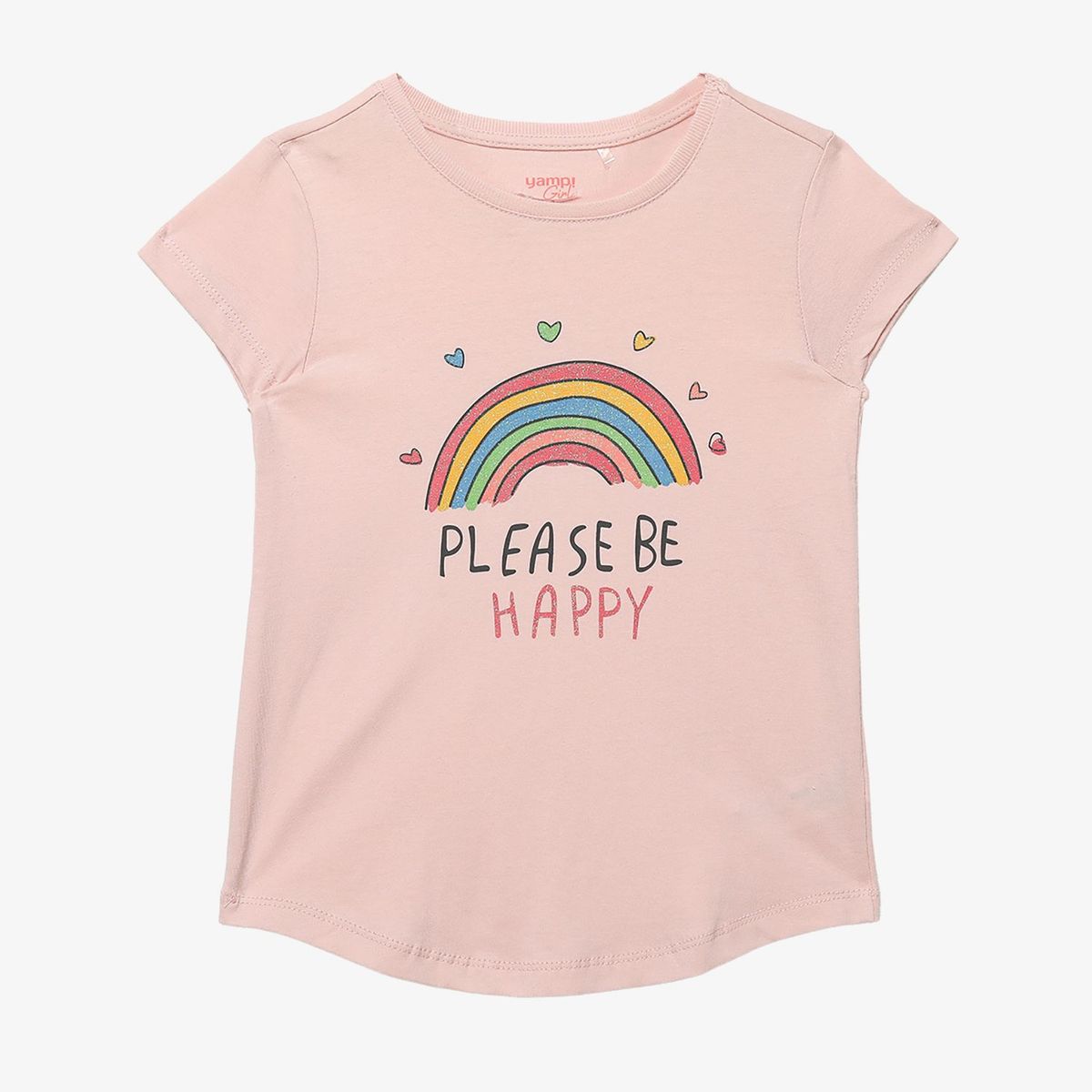 YAMP - Camiseta para Niña de Algodón Yamp