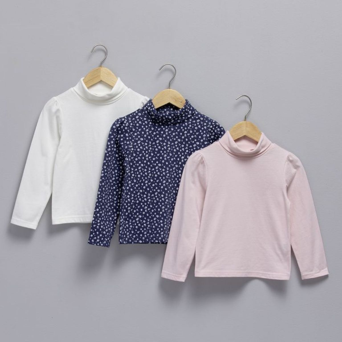 YAMP - Saco para Niña Pack de 3 unidades Manga larga de Algodón Yamp