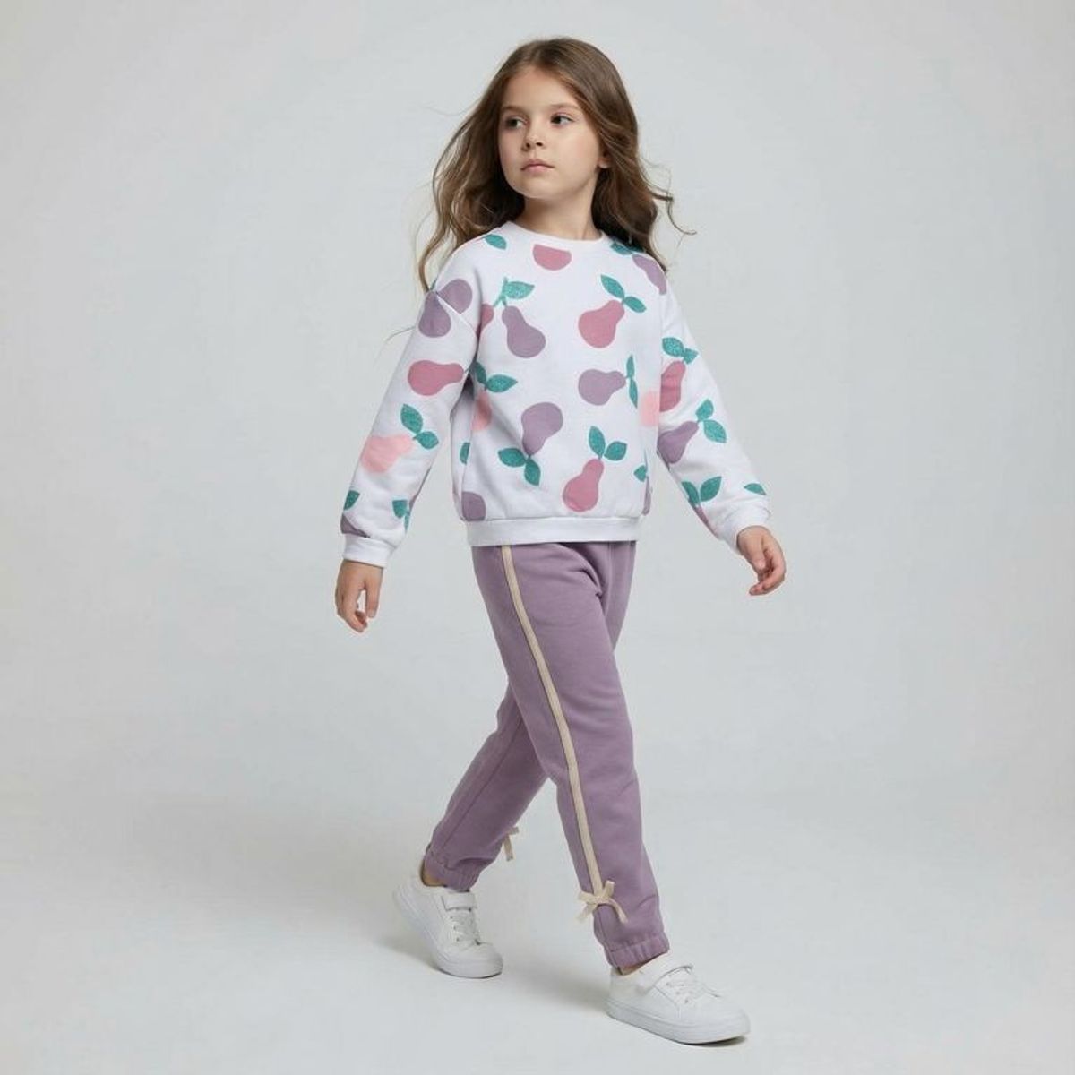YAMP - Set Saco + Jogger  para Niña de Algodón Yamp