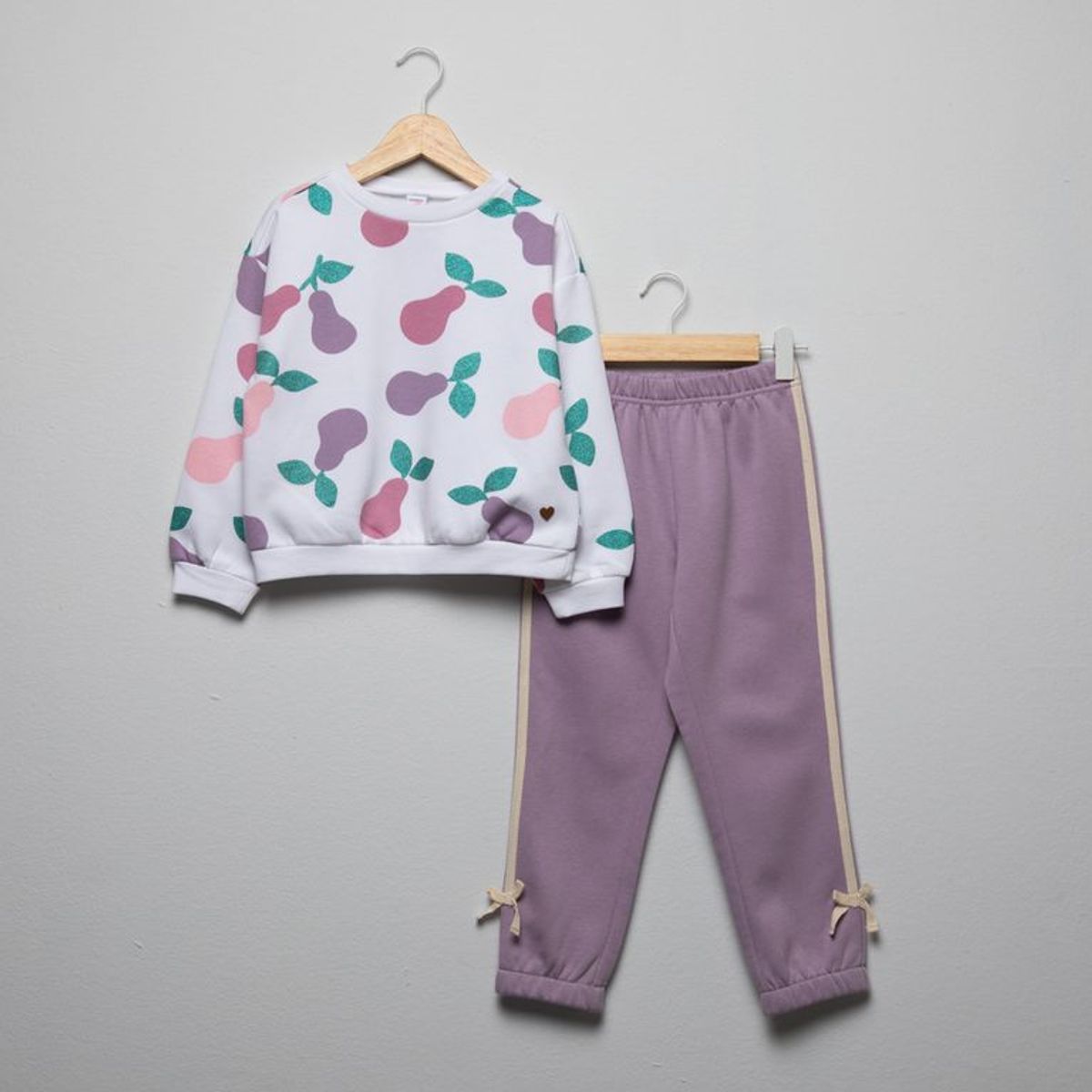 YAMP - Set Saco + Jogger  para Niña de Algodón Yamp