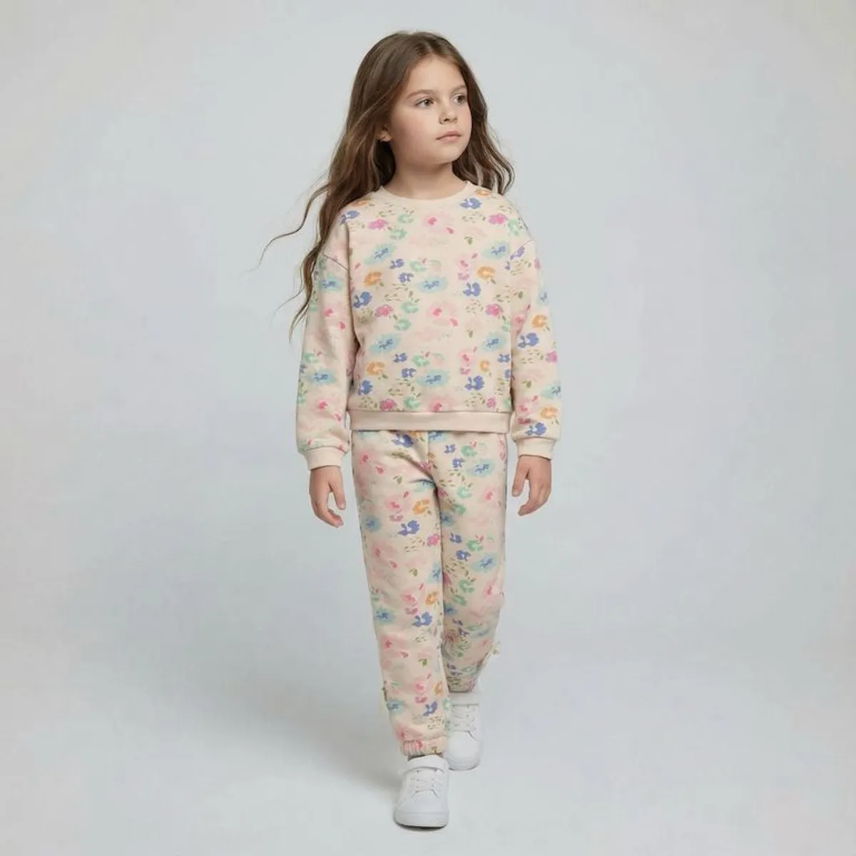 YAMP - Set Saco + Jogger  para Niña de Algodón Yamp