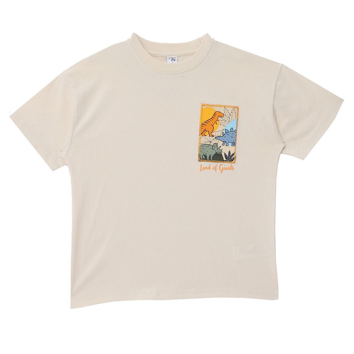 YAMP - Camiseta para Niño con Logo Manga corta de Algodón Yamp