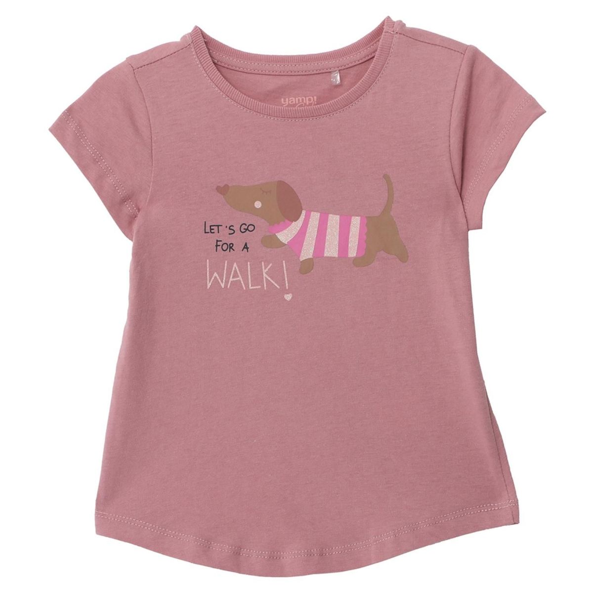YAMP - Camiseta para Niña Pack de 3 unidades de Algodón Yamp