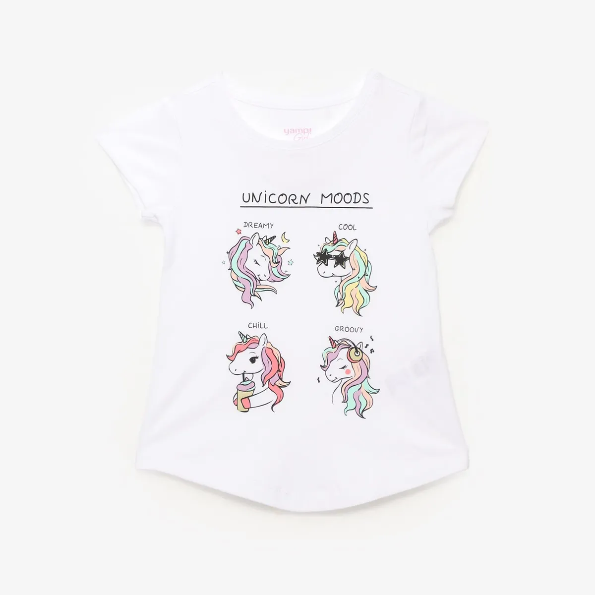 YAMP - Camiseta para Niña Pack de 3 unidades de Algodón Yamp
